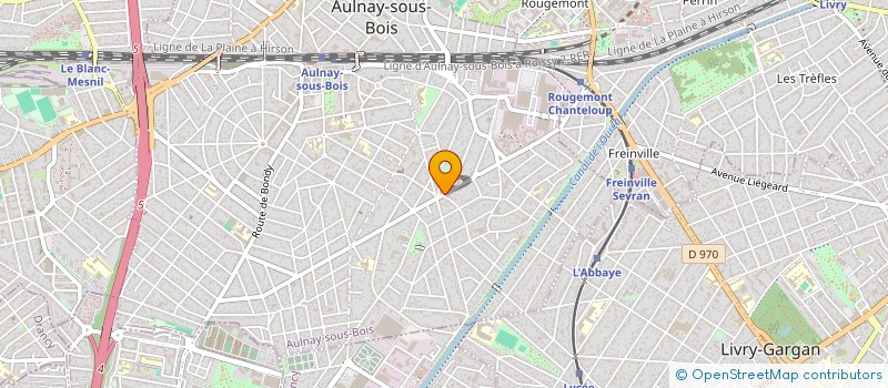 localisation de l'entreprise GRAMATIKO à AULNAY-SOUS-BOIS