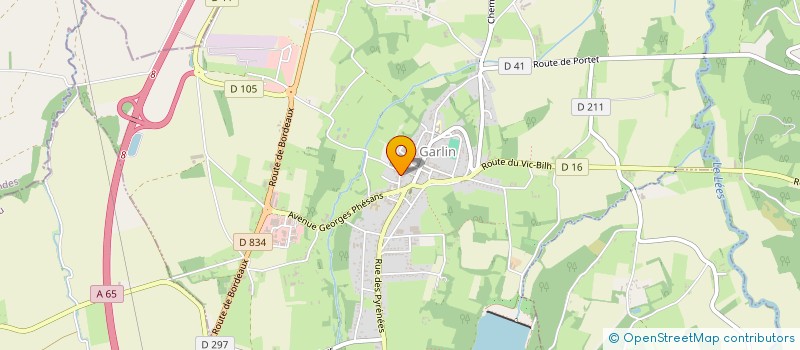 localisation de l'entreprise GRAMAX  GARLIN