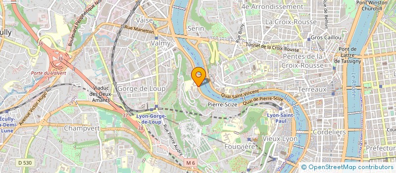 localisation de l'entreprise GRAME à LYON