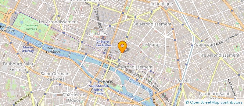 localisation de l'entreprise GRAMMA FILMS à PARIS