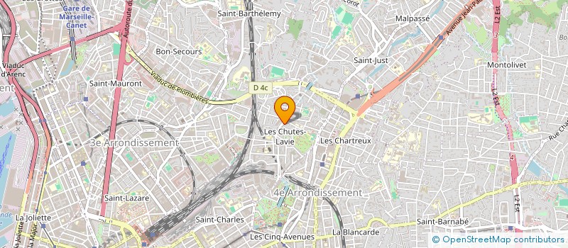 localisation de l'entreprise GRAMMATICO CHIRURGIEN - DENTISTE à MARSEILLE