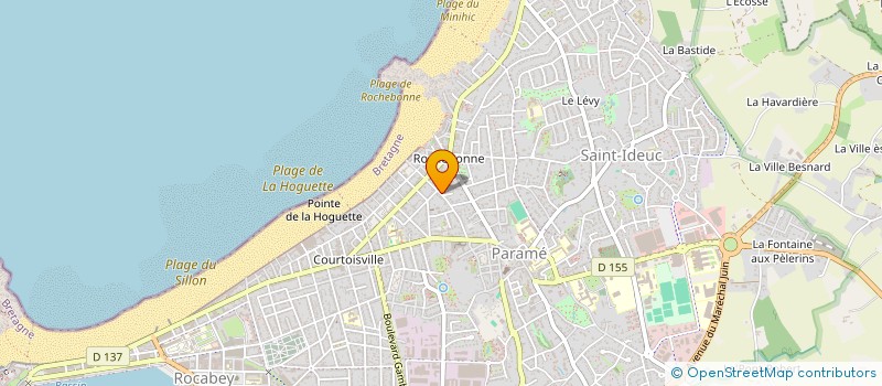 localisation de l'entreprise GRAMME  SAINT-MALO