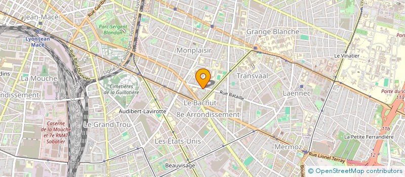 localisation de l'entreprise GRAMMS  LYON