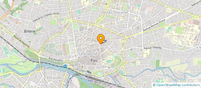 localisation de l'entreprise GRAMONT INNOVATION à PAU