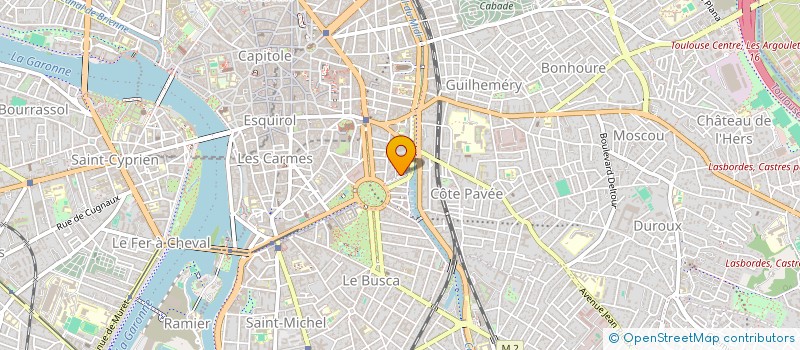 localisation de l'entreprise GRAMONT SABATIER à TOULOUSE