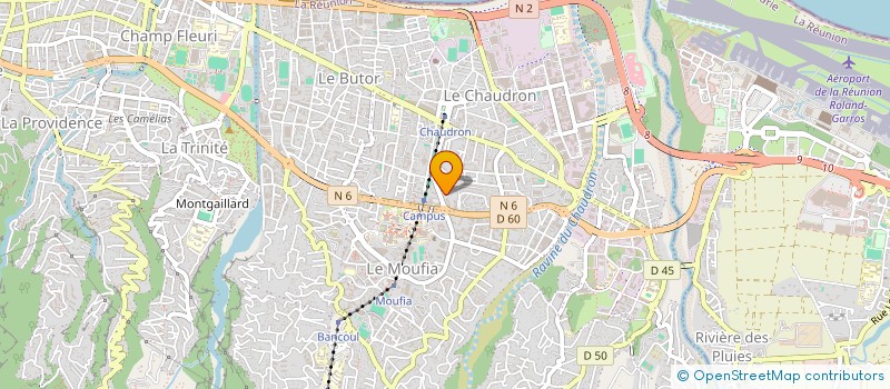localisation de l'entreprise GRAMOUN DANN'OUT KER à SAINT-DENIS
