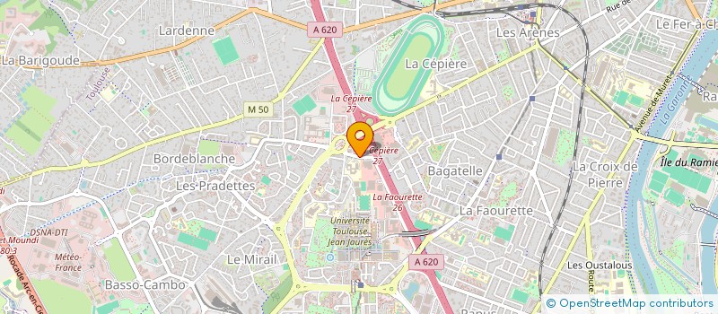 localisation de l'entreprise GRAMOUS à TOULOUSE