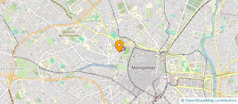 localisation de l'entreprise GRAMP INVEST à MONTPELLIER