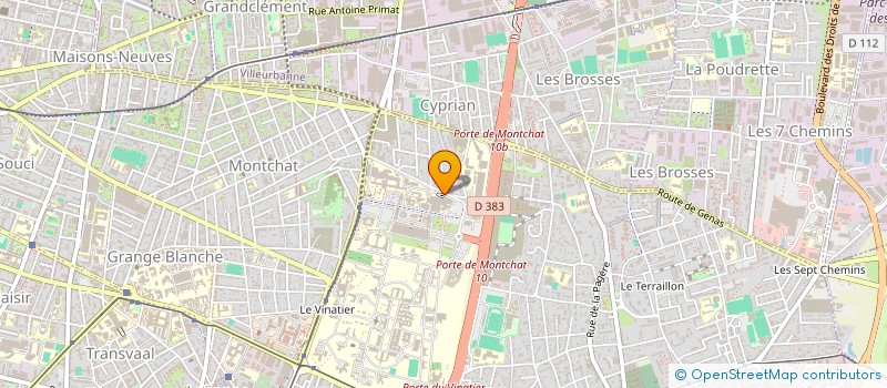 localisation de l'entreprise GRAMPRI HOPITAL CARDIOLOGIQUE à BRON