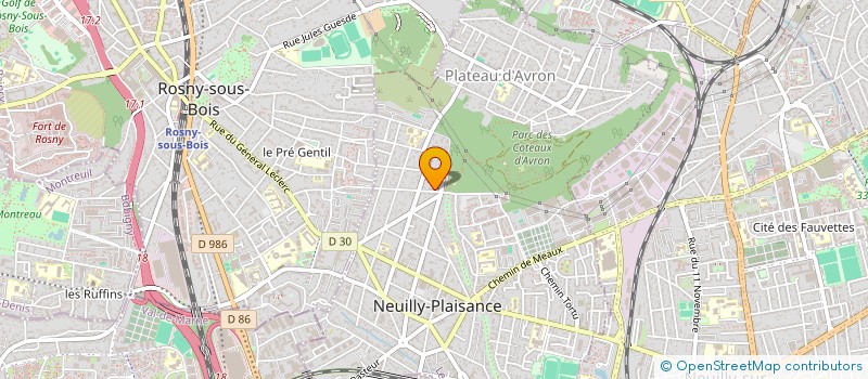 localisation de l'entreprise GRAN à NEUILLY-PLAISANCE
