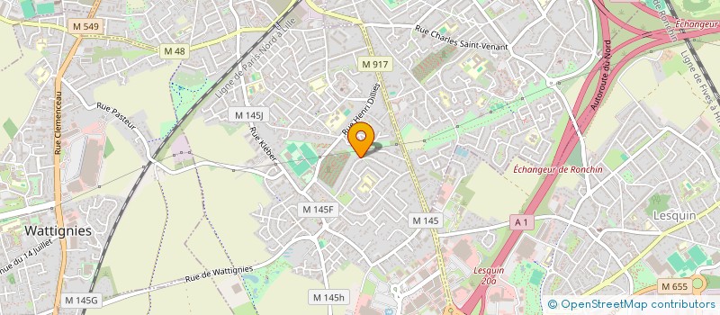 localisation de l'entreprise GRAN HUIT DIFFUSIONS  FACHES-THUMESNIL