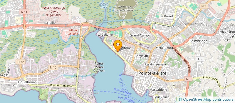 localisation de l'entreprise GRAN MOUN LEVE à POINTE-A-PITRE