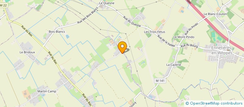 localisation de l'entreprise GRANADA  RADINGHEM EN WEPPES