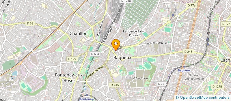 localisation de l'entreprise GRANADA SOLUTIONS à BAGNEUX