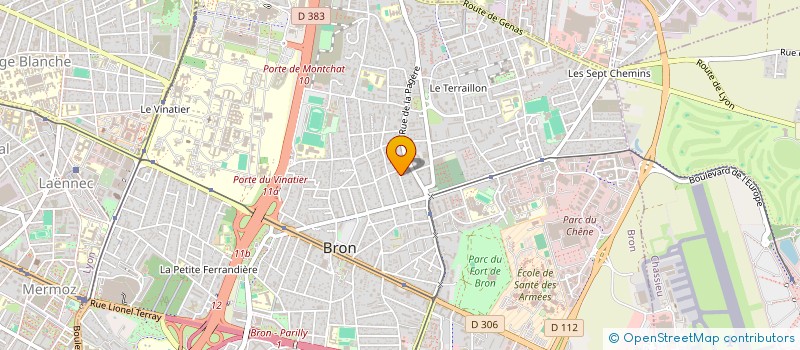 localisation de l'entreprise GRANAKIN  BRON