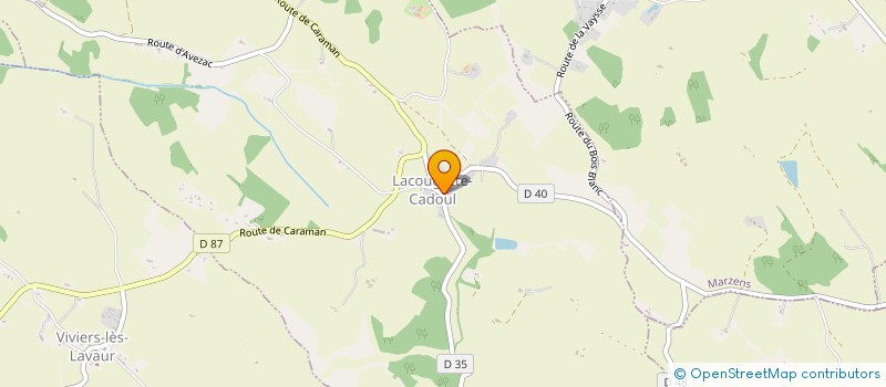 localisation de l'entreprise GRANAS DE CARDERAS  LACOUGOTTE-CADOUL