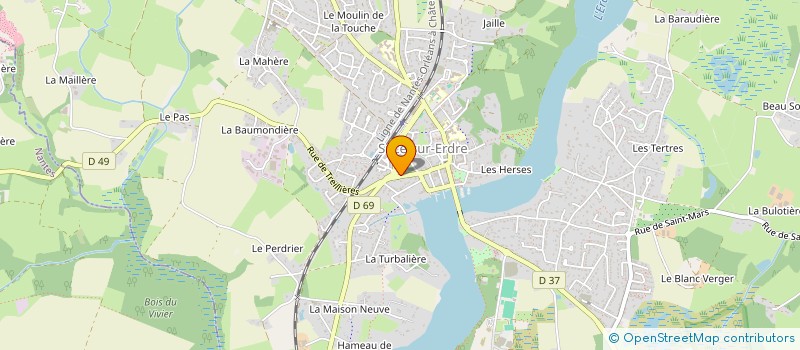 localisation de l'entreprise GRANAVENDA  SUCE-SUR-ERDRE