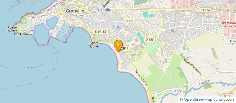 localisation de l'entreprise GRANCO à GRANVILLE