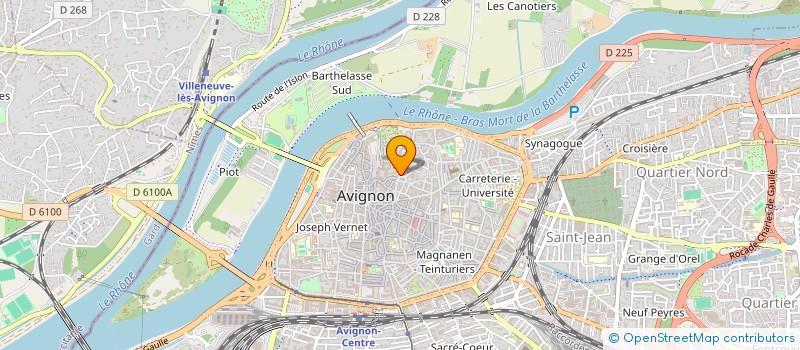 localisation de l'entreprise GRAND A APPLICATION à AVIGNON