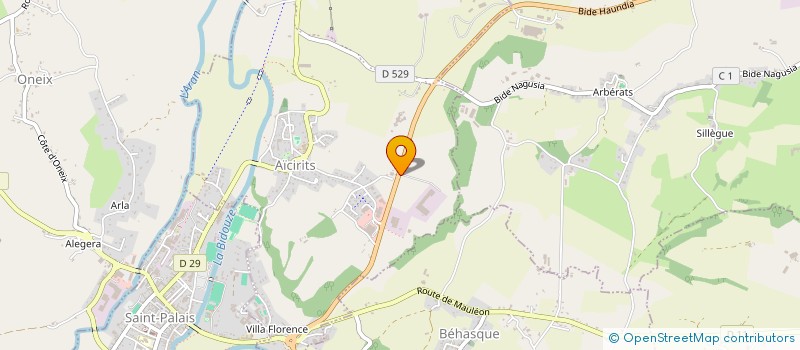 localisation de l'entreprise GRAND ADOUR à AICIRITS-CAMOU-SUHAST