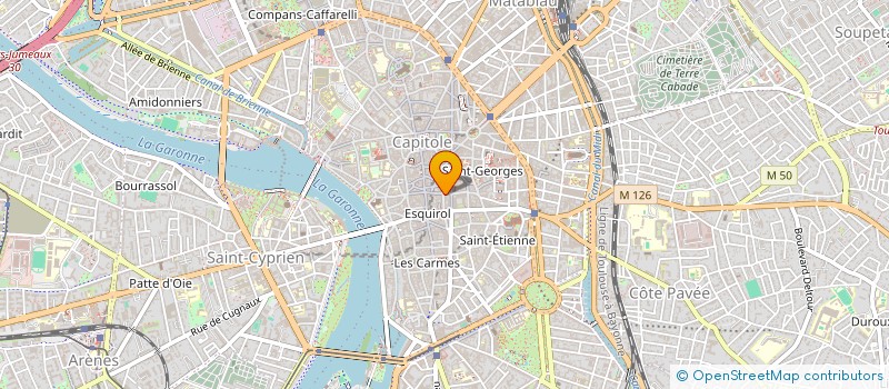 localisation de l'entreprise GRAND ANGLE  TOULOUSE