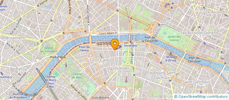 localisation de l'entreprise GRAND ANGLE FRANCE SARL  PARIS