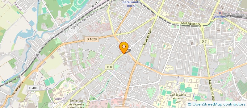 localisation de l'entreprise GRAND ARTISTE GARANTI  AMIENS