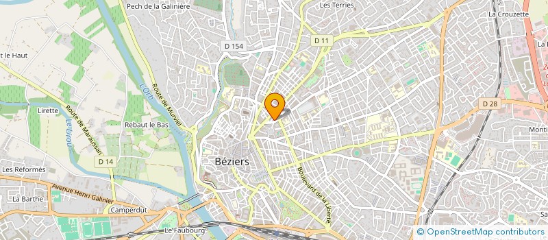 localisation de l'entreprise GRAND AZUR INVEST à ANTIBES