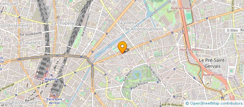 localisation de l'entreprise GRAND BAIE  PARIS