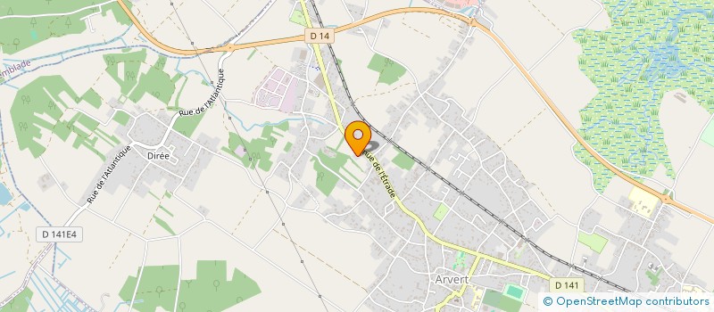 localisation de l'entreprise GRAND BAIE  ARVERT