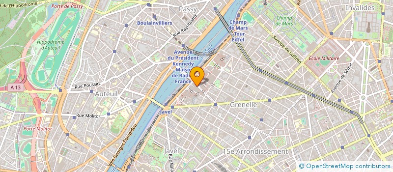 localisation de l'entreprise GRAND BEAU  PARIS