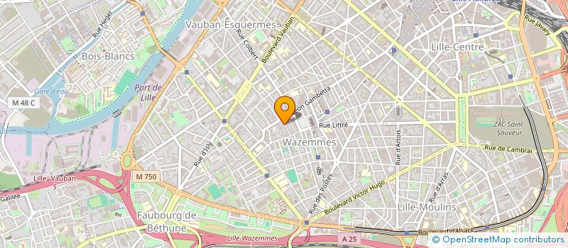 localisation de l'entreprise GRAND BOUCAN à LILLE