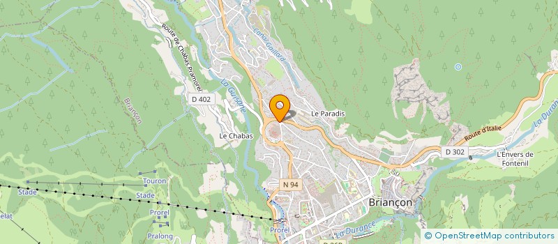 localisation de l'entreprise GRAND BOUCLE à BRIANCON