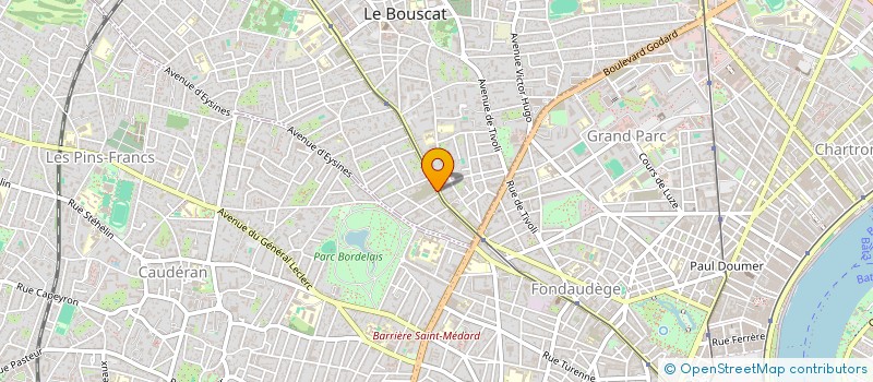 localisation de l'entreprise GRAND BOULEVARD à LE BOUSCAT