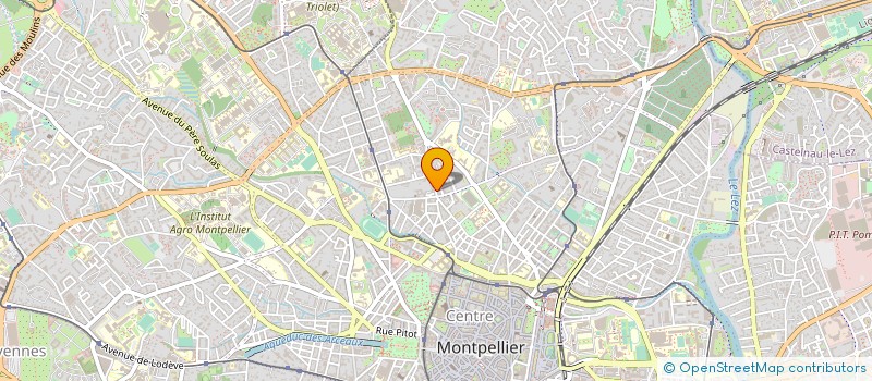 localisation de l'entreprise GRAND BOUTONNET à MONTPELLIER