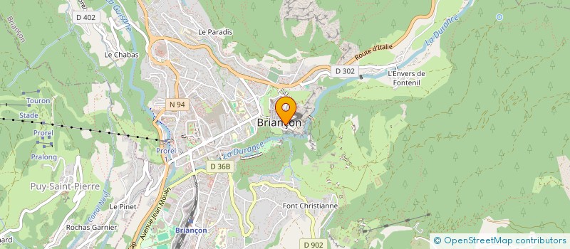 localisation de l'entreprise GRAND BRIANCONNAIS PATRIMOINE à BRIANCON