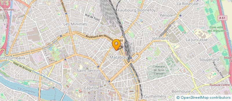 localisation de l'entreprise GRAND BUILDING à TOULOUSE