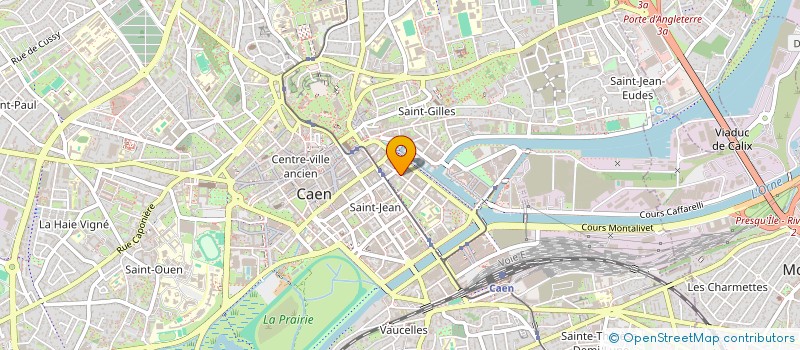 localisation de l'entreprise GRAND CAEN VELO à CAEN