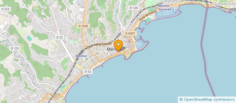 localisation de l'entreprise GRAND CAFE DE PARIS  MENTON