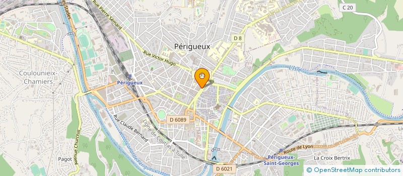 localisation de l'entreprise GRAND CAFE DE PARIS ET CASINO à PERIGUEUX