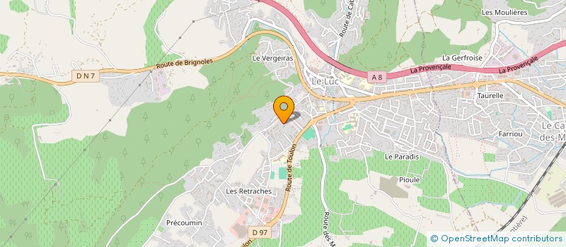 localisation de l'entreprise GRAND CAMPDUMY à CABASSE