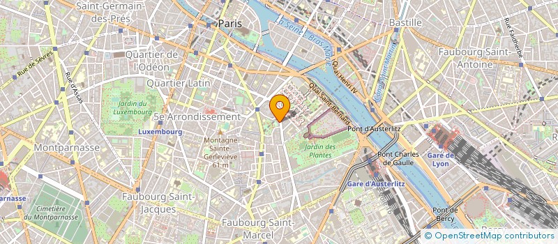 localisation de l'entreprise GRAND CANAL à PARIS