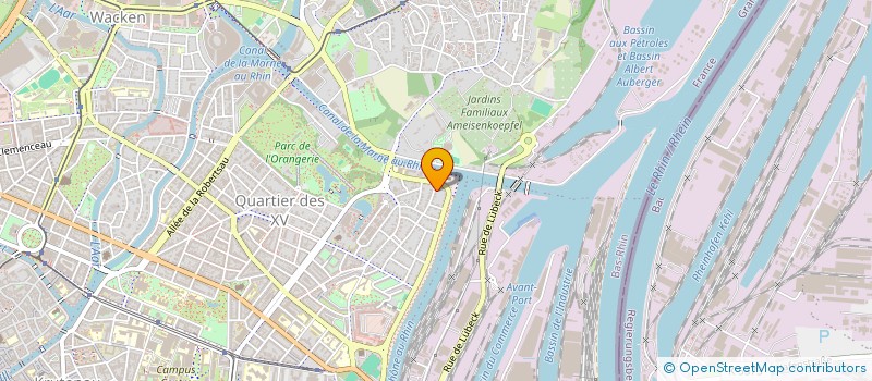 localisation de l'entreprise GRAND CAPUCIN à STRASBOURG