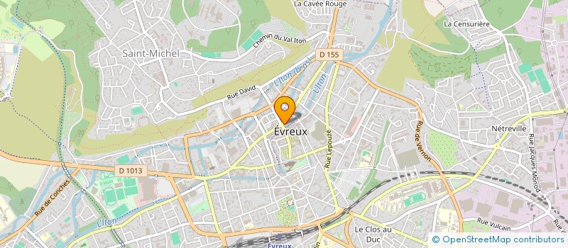 localisation de l'entreprise GRAND CARREFOUR à EVREUX