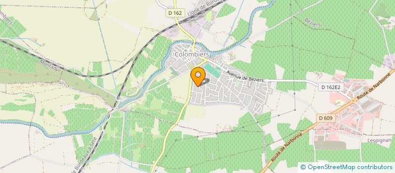 localisation de l'entreprise GRAND CHAPITRE ARCHE ROYALE AMERICAINE DE FRANCE à COLOMBIERS