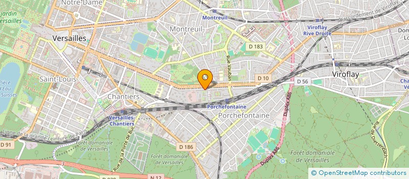 localisation de l'entreprise GRAND CHAPITRE FRANCAIS à VERSAILLES