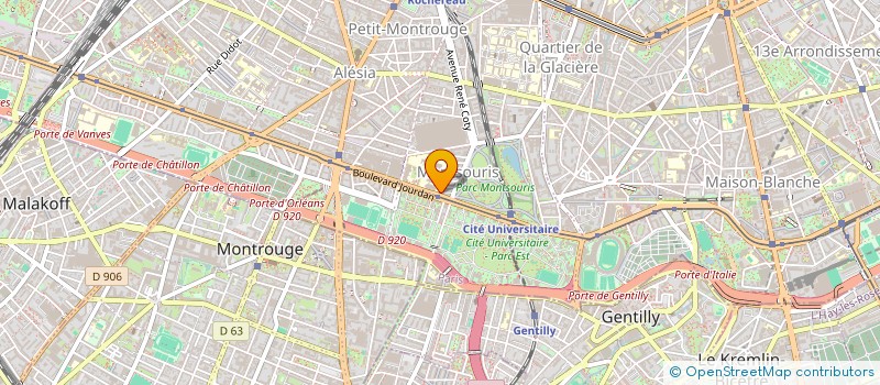 localisation de l'entreprise GRAND CHEMIN à PARIS