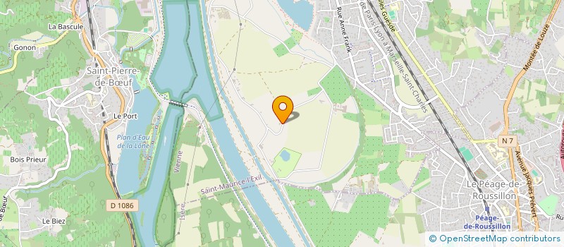 localisation de l'entreprise GRAND CHEMIN  CLONAS-SUR-VAREZE