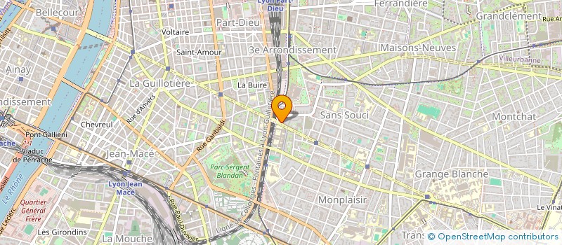 localisation de l'entreprise GRAND CIRCLE (FRANCE) OPERATING à LYON