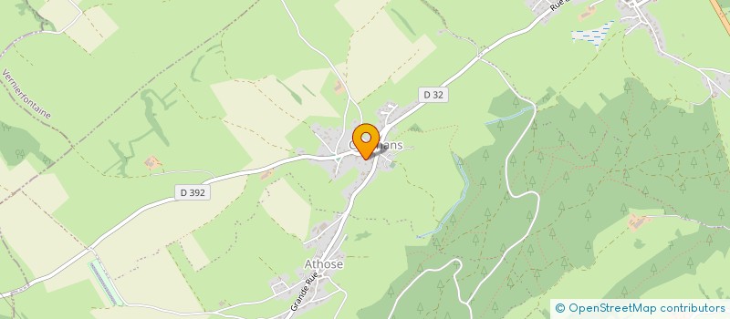 localisation de l'entreprise GRAND CLOS  LES PREMIERS SAPINS